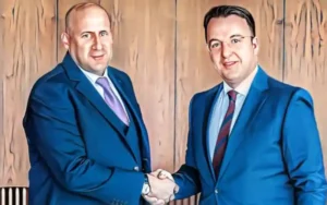 Jászai Gellért és Alekszandar Nikoloszki