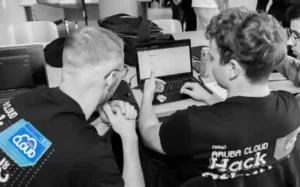 ArubaCloud hackathon versenyzők