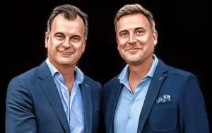 Mellettem az utódom: Thomas Schade (balra) és Stefan Sommer (jobbra)