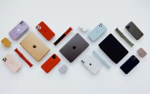 Használt Apple termékek (forrás: Pexels)